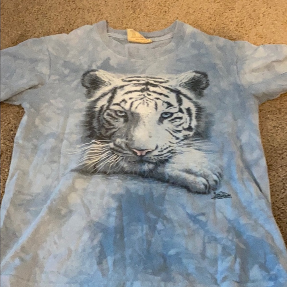 white tiger t shirt